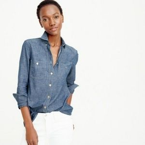 J Crew Selvedge Chambray